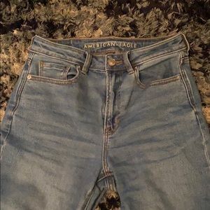 American Eagle High Waisted Mom Jean, S2, Regular